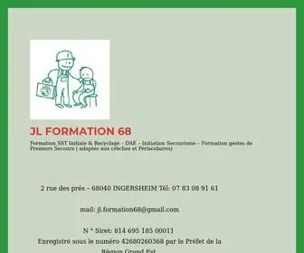 Jlformation68.fr(JL FORMATION 68) Screenshot