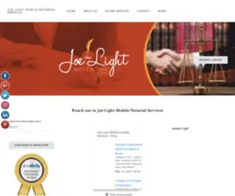 Jlightnotary.com(Joseph Light) Screenshot