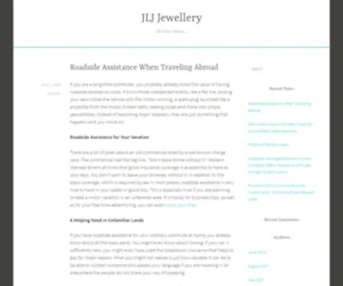 JLJ-Jewellery.co.uk(Jewellery) Screenshot
