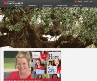 JLLC.net(Junior League of Lake Charles) Screenshot