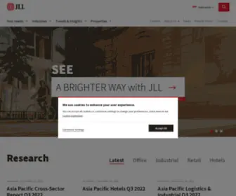 JLL.co.id Screenshot