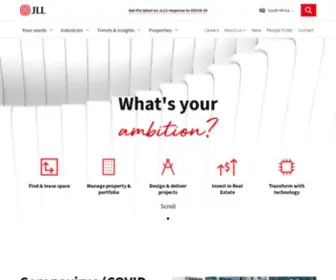 JLL.co.za(Real Estate Advisors & Professionals) Screenshot