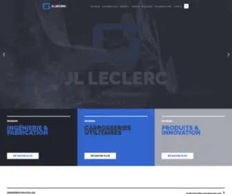 Jlleclerc.ca(JL Leclerc) Screenshot