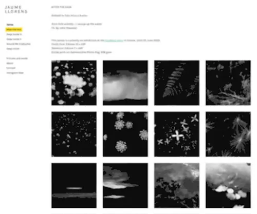 Jllorens.net(Jaume Llorens's Portfolio) Screenshot