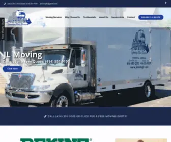 Jlmovingllc.com(JL Moving) Screenshot