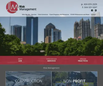 JLmriskmGmt.com(Corporate Insurance Company) Screenshot