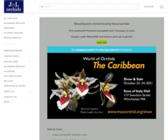 Jlorchids.com(J&L Orchids) Screenshot