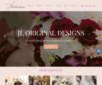 Jloriginaldesigns.com(Event design and planner) Screenshot