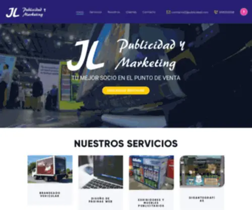 Jlpublicidad.com(JL Publicidad y Marketing) Screenshot