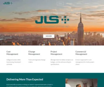 JLS-CMS.com(Cost and Project Management Services for Capital Construction Projects) Screenshot