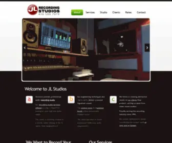 JLstudios.ca(JL Recording Studios) Screenshot