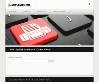 Jlsuplementos.com.br(JL Suplementos) Screenshot