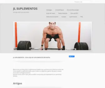 Jlsuplementos.com(JL Suplementos) Screenshot