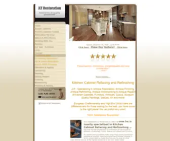 JLtrestoration.com(Kitchen Cabinet Refinishing) Screenshot