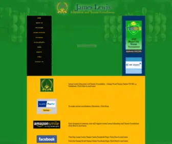 JLTsfi.com(The James Lewis Tennis Scholarship Foundation) Screenshot