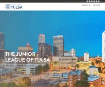 Jltulsa.org(Junior League of Tulsa) Screenshot