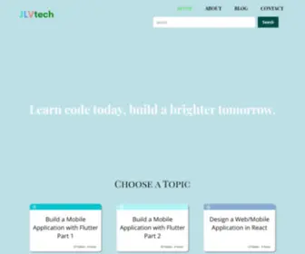 JLvtech.com(Learn design and code Flutter) Screenshot
