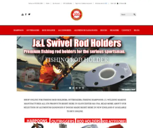 Jlweldingmarine.com(Welding and Fabrication Shop) Screenshot