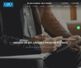 Jlwengenharia.com.br(Engenheiro Elétrico) Screenshot