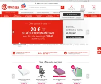 JM-Bruneau.fr(Fourniture de bureau) Screenshot