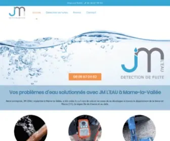 JM-Eau-77.fr(JM L'EAU) Screenshot