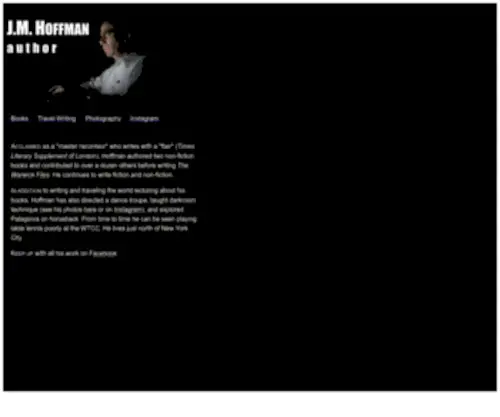 JM-Hoffman.com(Hoffman, Author of The Warwick Files) Screenshot