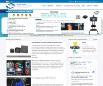 JM-Vistec.com(Machine Vision & Robot Vision Company Singapore) Screenshot