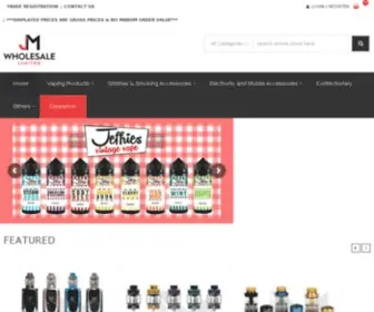 JM-Wholesale.co.uk(Vape Wholesale UK) Screenshot