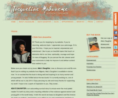 Jmaduneme.com(Jacqueline Maduneme) Screenshot