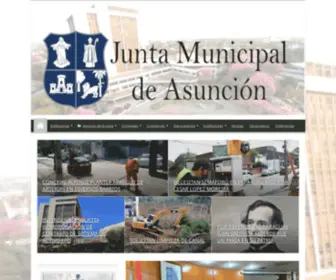 Jma.gov.py(Junta Municipal de Asuncion) Screenshot