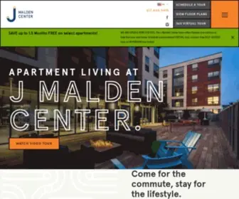 Jmaldencenter.com(J Malden Center) Screenshot