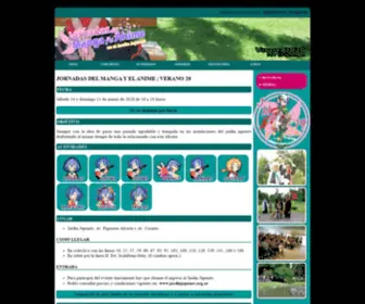 Jmanganime.com.ar(Jornadas del Manga y el Anime) Screenshot