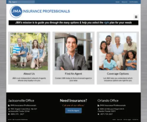 Jmapros.com(JMA Professionals) Screenshot