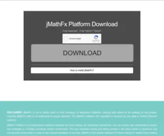 Jmathfx.com(JMathFx Platform) Screenshot