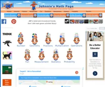 Jmathpage.com(Johnnie's Math Page) Screenshot