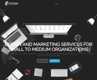 Jmazedesign.com(J Maze Design Graphic and Web Designers) Screenshot