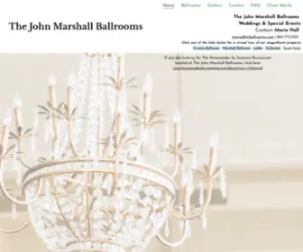 Jmballrooms.com(Home) Screenshot