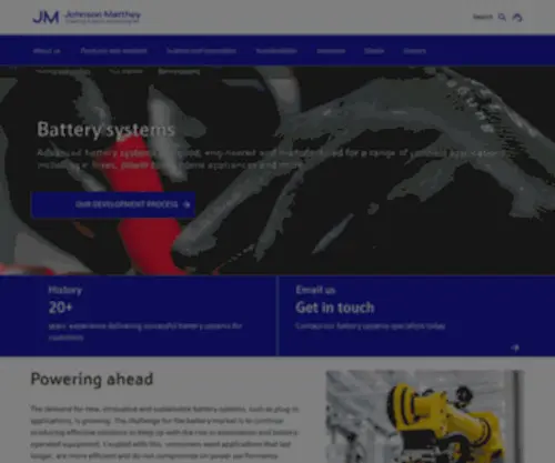 Jmbatterysystems.com(European lithium battery manufacturer) Screenshot