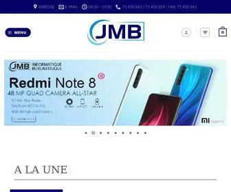 JMB.com.tn(JMB Informatique Tunisie) Screenshot