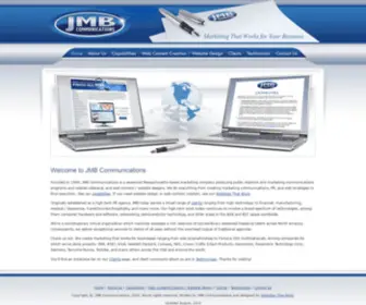 JMbcommunications.com(JMB Communications) Screenshot