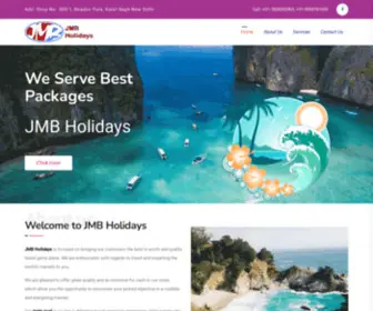 JMbholidays.com(JMB Holidays) Screenshot