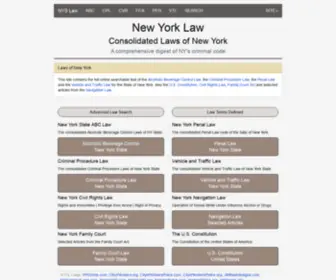 JMbwebdesigns.com(Consolidated Laws of New York) Screenshot
