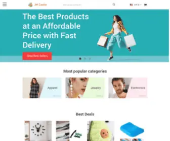 Jmcastle.com(Online Store for Trending Products) Screenshot