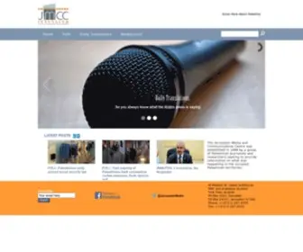 JMCC.org(Jerusalem Media and Communications Centre) Screenshot