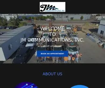 Jmcominc.com(JM Communications) Screenshot