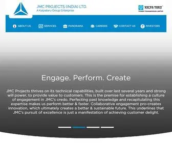 JMCprojects.com(JMC Projects (India) Ltd) Screenshot