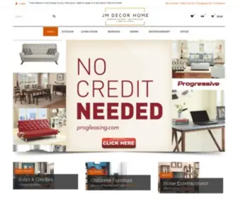 Jmdecorandmore.net(Southern California Furniture Store) Screenshot