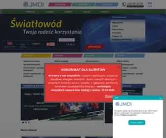 Jmdi.pl(Internet, Telewizja, Telefon | Twój lokalny dostawca internetu JMDI) Screenshot