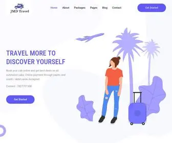 JMDtravelpoint.com(JMD Travel) Screenshot