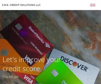 Jmecreditsolutions.com(JME Credit Solutions LLC) Screenshot